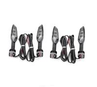 BDDXWSM Motorbike Turning Indicators Flashing Turn Signal Light For MT-25 MT-03 MT-07 MT-09 TRACER MT-10 SP Side Side Auxiliary Lights(Smoke,4 pcs)