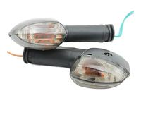 BDDXWSM Motorbike Watertight Turning Indicators Turn Signal Light For VMAX 1700 XT1200 Z ZE WR250X WR250R Brake Lights Side Auxiliary Lights(Smoke)