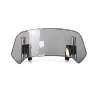 BDDXWSM Motorcycle Adjustable Windshield WindScreen For MT07 MT09 MT10 R1 R3 FZ6 TMAX530 TMAX 500 XMAX XJ6 XJR1300 Windshield Visor Deflectors(Smoke,Type 3)