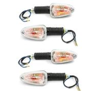 BDDXWSM Motorcycle Front Rear Turn Signal Light Indicator For BMW R1100GS R1100R R1150GS R1150 Adventure ADV R 1100 1150 GS Side Auxiliary Lights(WHITE,4 pcs)