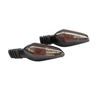 BDDXWSM Motorcycle Front Turn Signal Flashing Light For DUCATI Monster 695 696 796 821 1100/S/EVO 1200 Indicator Lamp Side Auxiliary Lights(Smoke)