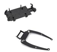 BDDXWSM Motorcycle GPS Navigation Bracket For NMAX 155 125 2015-2020 Smartphone Adapt Handlebar Holder Plate Mounting Support GPS Holder(Black 1)