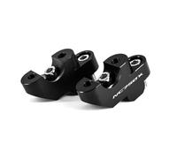 BDDXWSM Motorcycle Handlebar Risers For H&onda NC 750 X NC750X 2016-2021Handle Hand Bar Bars Rising Mount Clamp Raised Extend Lifter HandleBar(BLACK 1)
