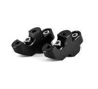 BDDXWSM Motorcycle Handlebar Risers For H&onda NC 750 X NC750X 2016-2021Handle Hand Bar Bars Rising Mount Clamp Raised Extend Lifter HandleBar(BLACK 2)