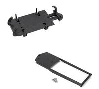 BDDXWSM Motorcycle Navigation Bracket For Tracer 9 TRACER 900 2021 2022 Windshield Holder Mobile Phone GPS Stand Plate GPS Holder(Black 1)