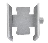 BDDXWSM Motorcycle Navigation Holder For VT 750 AERO/SPIRIT/CDCD2ACE/S/RS/PHANTOM/SHADOW/CACE Handlebar Mobile Phone Bracket GPS Holder(Silver2,H)