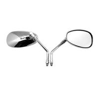 BDDXWSM Motorcycle Rear View Mirrors Aluminum Rearview Mirrors Side Mirror For Suzuki Intruder 1500 700 750 800 Intruder Volusia 800 Adjustable Mirrors