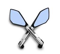 BDDXWSM Motorcycle Side Rear View Mirror For Suzuki B-King GSF1250 GSF 600 Gladius SFV650 SV650 SV1000 GSR600 Reflector Mirror Rear View Side Mirrors(Silver)