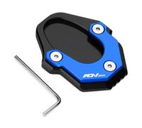 BDDXWSM Motorcycle Side Stand Pad For ADV 350 ADV350 2021 2022 CNC Kickstand Extension Plate Foot Enlarger Support Enlarge support kickstand pad(BLUE)