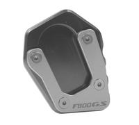 BDDXWSM Motorcycle Side Stand Pad For BMW F800GS 2024 2025 CNC Kickstand Foot Extension Support Plate Enlarge support kickstand pad(Titanium)