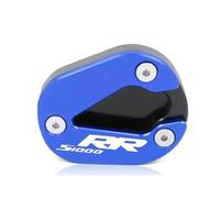 BDDXWSM Motorcycle side stand pad For BMW S1000RR s1000rr 2019-2020 2021Kickstand Foot Side Stand Enlarge Extension Plate support kickstand pad(BLUE1)