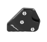 BDDXWSM Motorcycle Side Stand Pad For SUZUKI HAYABUSA GSX1300R GSX-R1300 GSXR1300R 2021-2023 Foot Extension Enlarger support kickstand pad(Black)