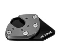 BDDXWSM Motorcycle Side Stand Pad For XADV X-ADV 750 X ADV CNC Aluminum Kickstand Foot Enlarger Extension Support Plate support kickstand pad(Titanium)