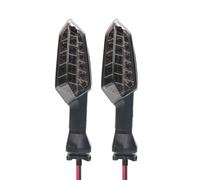 BDDXWSM Motorcycle Tail Blinker Lamp For KAWASAKI For Z1000SX For ER-6F EX650 For NINJA For ZX-6R 250 300 Rear Turn Signal Light Side Auxiliary Lights(Smoke)