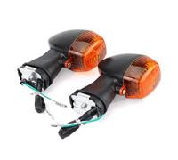 BDDXWSM Motorcycle Turn Signal Light For KAWASAKI For KLE 250 400 500 For ZRX 1200S For ZR-7S For ZZR 600 GPZ500 GPZ500S GPZ1100 Side Auxiliary Lights(Amber)