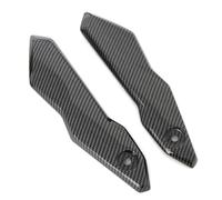 BDDXWSM Motorcycle Windshield Trim Bar For XMAX150 XMAX250 X-max XMAX 125 250 300 400 2023 2024 2025 Windscreen Bracket Windshield Visor Deflectors(Carbon look)