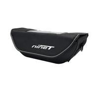 BDDXWSM Storage Package Motorcycle Handlebar Bag for BMW R NineT RnineT R Nine T Handle Bar Package Waterproof Travel Navigation Tool Pouch Placement Bag(Black 1)