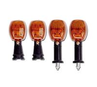 BDDXWSM Turn Signals Lights Moto Front Rear Turn Signal Indicators Lights Lamp For K&awasaki For Ninja ZX-6R ZX6R ZX-7R ZX-9R ZX9R ZX10R ZX-10R ZX-12R ZX12R Indicators Light(Front and rear)