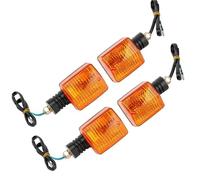 BDDXWSM Turn Signals Lights Motocross Front Rear Turn Signal Light Indicators Blinker Lamp For H&onda For CB125 Twin For CBR600F VTR150 NPS50 XR650L XR250L Indicators Light(Front and rear)