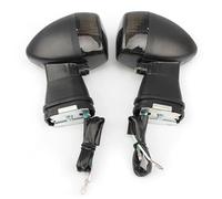 BDDXWSM Turn Signals Lights Motorcycle Front Rear Turn Signal Indicator Light Lamp For K&awasaki For Ninja ZX-6R ZX6R ZX-7R ZX-9R ZX9R ZX10R ZX-10R ZX-12R ZX12R Indicators Light(Smoke,FRONT)