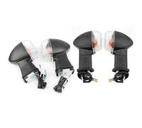 BDDXWSM Turn Signals Lights Motorcycle Front Rear Turn Signal Indicator Light Lamp For K&awasaki For Ninja ZX-6R ZX6R ZX-7R ZX-9R ZX9R ZX10R ZX-10R ZX-12R ZX12R Indicators Light(CLEAR,1set)