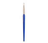 Bdellium Tools Professional Makeup Brush - Golden Triangle 751 Small Crease - With All-Vegan Synthetic Fibers, For Defining the Crease (Blue, 1pc)