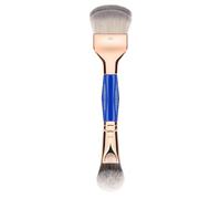 Bdellium Tools Professional Makeup Brush Golden Triangle 973 Double-Ended Large Rounded Double Dome Blender/BDHD Phase II with 972/968 double-ended