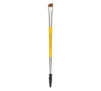 Bdellium Tools Professional Makeup Brush - Studio Series 736 Double-ended Angled Definer/Spoolie - With All-Vegan Synthetic Fibers, For Polished, Well-groomed Lashes and Brows (Yellow, 1pc)