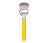 Bdellium Tools Professional Makeup Brush - Studio Series 972 Large Rounded Double Dome Blender - With Soft Synthetic Fibers, For Foundation Application & Blending (Yellow, 1pc)