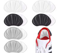 BDEPSTR 6 Pairs Heel Cushion, Too Large Shoe Pads, Improve Fitness, Shoe Pads, Heel Protector for Men Women-G