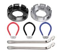 Bdfgh 5pcs Universal Bicycle Spoke Wrench Set Universal Spoke Torque Wrench Portable Bicycle Spokes Tool Tension Adjust Repair Tools