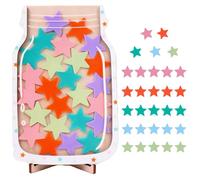 Bdfgh Reward Jar with Stars for Children, Potty Training Reward Chart Behaviour Charts Rewards Incentive System for Kids, Sticker Tokens for Toddler Toilet Training, Chores, Routine, Bedtime, Class