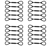 Bdfhjln 20Pcs Musical Instruments Trumpet Slide Stopper Silicone Stopper Ring Trumpet Accessory Replacement