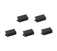 Bdfhjln 5 x Plastic Sealed Humbucker Pickup Cover for Guitar Parts SQ Pickup (Black)