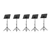 Bdfhjln 5X Portable Metal Music Stand Detachable Musical Instruments for Piano Violin Guitar Sheet Music Guitar Parts