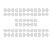 Bdfhjln 60 PACK Acoustic Foam,Self-Adhesive Sound Proof Panels,for Sound Insulation &Acoustic Treatment(White)