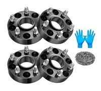 BDFHYK 1.5 Inch 5x5 Wheel Spacers Compatible with Grand Cherokee Durango 2011-2022, 4PCS 5x127mm Wheel Spacer for Gladiator 2020-2022 Wrangler JK 2018 Routan 2009-2014，M14x1.5 Studs & 71.5mm Hub Bore