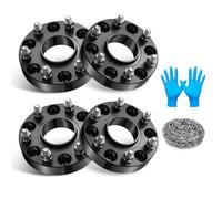 BDFHYK 6x139.7mm Wheel Spacers 1 inch 6x5.5 Hubcentric Wheel Spacer Compatible with Silverado Sierra 1500 Avalanche 1500 Tahoe Yukon, Forged 6 Lug Wheel Adapters M14x1.5 & 78.1mm Hub Bore, Set of 4