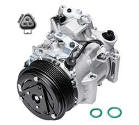 BDFHYK A/C Compressor with Clutch Compatible with Toyota Avalon 2013-2018, Camry 2012-2017, Sienna 2011-2016, Highlander 2011-2013, Compatible with Lexus ES350 2013-2018, RX350 10-105