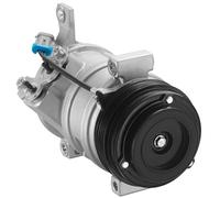 BDFHYK Air Conditioning A/C Compressor 15169965 Compatible with Chevry Silverado, Suburban, Sierra, Avalanche, Express, Tahoe, Yukon, Escalade, & More - with 2 Mounting Holes