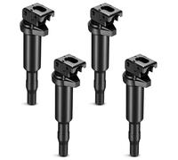 BDFHYK Ignition Coil Pack 4PCS Premium Coil Set Compatible with Citroen C3 C4 C5 DS3 Fits for Mini R55 R56 R57 R58 R59 R60 for Peugeot 207 CC 2008, UF592 UF571 1788508 12137594937