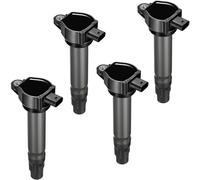 BDFHYK Ignition Coil Pack UF557 Compatible with Jeep Patriot 2007-2017 Jeep Compass 2009-2020 Dodge Journey Caliber Avenger Chrysler 200 Jeep Oem Coil Pack 1.8L 2.0L 2.4L l4 Coil for IC637 Set of 4