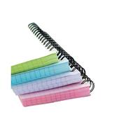 BDFJEDS Coil Notebook 5PCS Coil Notebook Tear Off Memo Notepad Pads Planner Spiral Portable