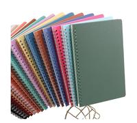 BDFJEDS Coil Notebook A5 Spiral Notebook Thick Paper Lined Writing(A5 random color 1pcs)