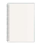 BDFJEDS Coil Notebook Coil Notebook Line Flip Over Spiral Diary Book(A4,Grids)