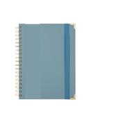 BDFJEDS Coil Notebook Coil Notebook Line Strap Notebooks Notepad(B5-Blue)