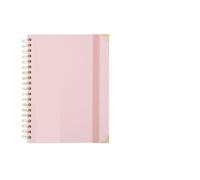 BDFJEDS Coil Notebook Coil Notebook Line Strap Notebooks Notepad(B5-Pink)
