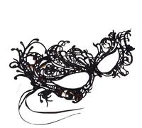 BDFJEDS Feather Mask Masquerade Party Half Face Accessory Feather Butterfly Mask Annual Mystery Eye(Style 2)