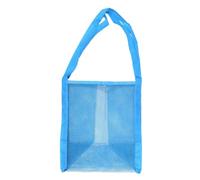 BDFJEDS Mesh Beach Bag 1/2/3Pcs Outdoor Protable Mesh Bag Handbag Storage Bags Swimming Large Beach For Towels Cosmetic Makeup Organizer(Blue,1Pc)