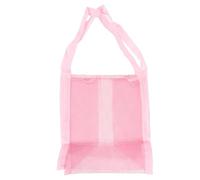 BDFJEDS Mesh Beach Bag 1/2/3Pcs Outdoor Protable Mesh Bag Handbag Storage Bags Swimming Large Beach For Towels Cosmetic Makeup Organizer(Pink,1Pc)